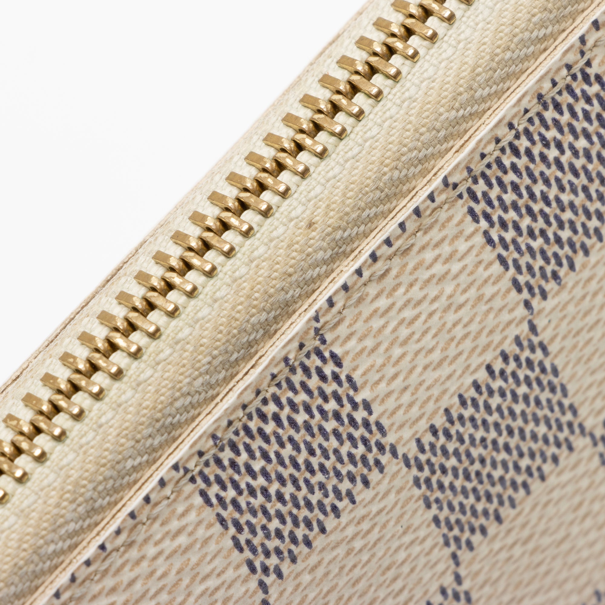 Louis Vuitton Damier Azur Clemence Wallet (SHF-23847)
