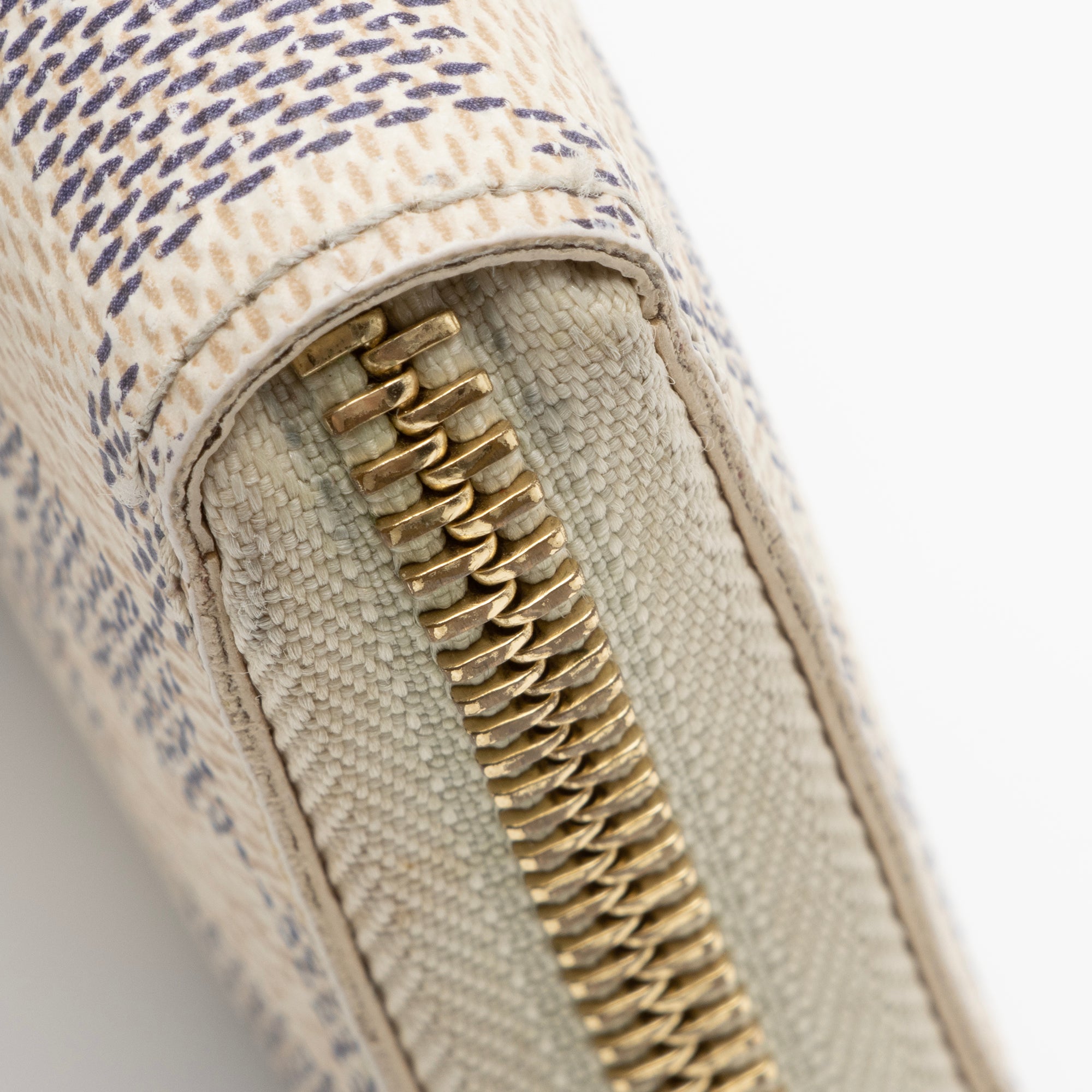 Louis Vuitton Damier Azur Clemence Wallet (SHF-23847)