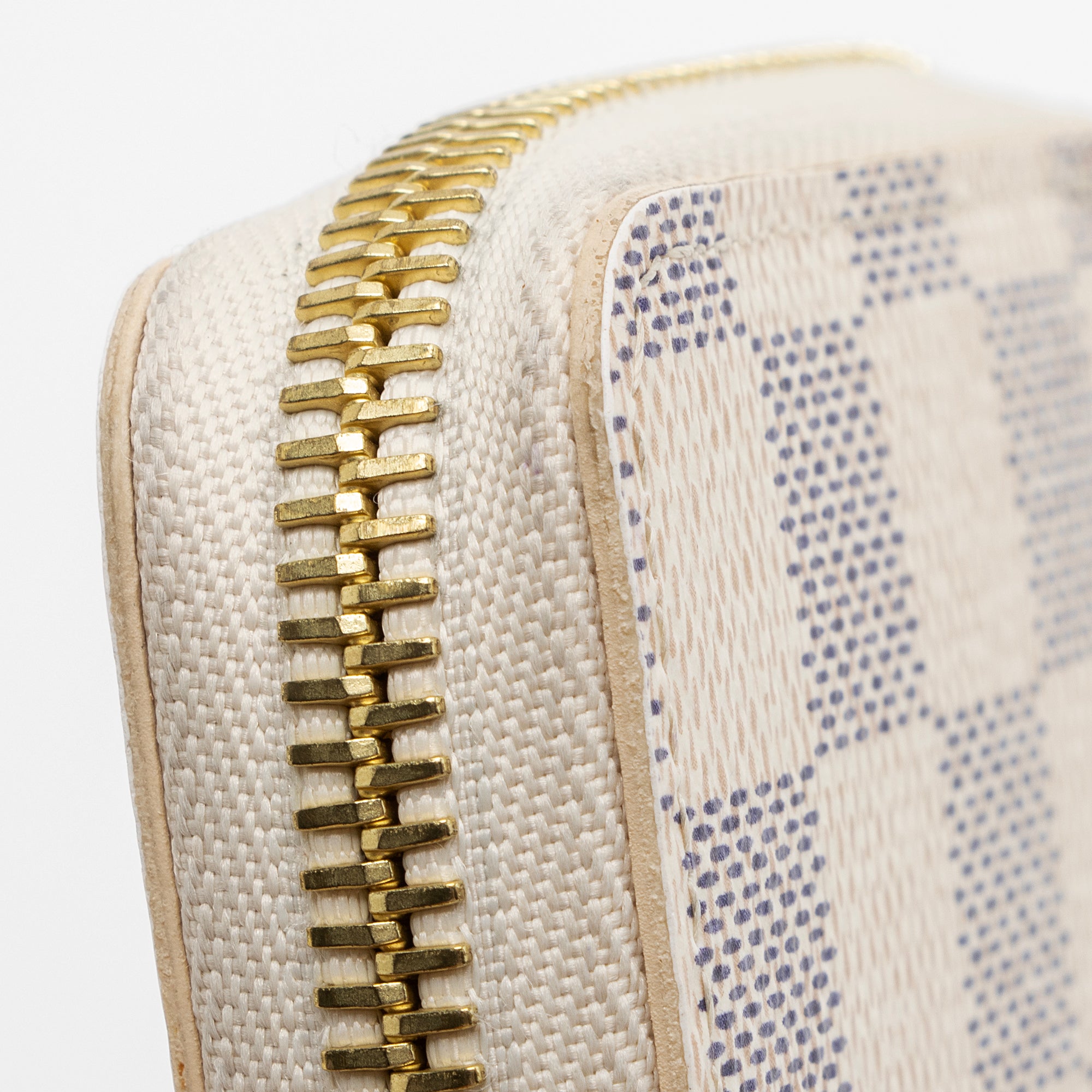 Louis Vuitton Damier Azur Clemence Wallet (SHF-0D6dyc)