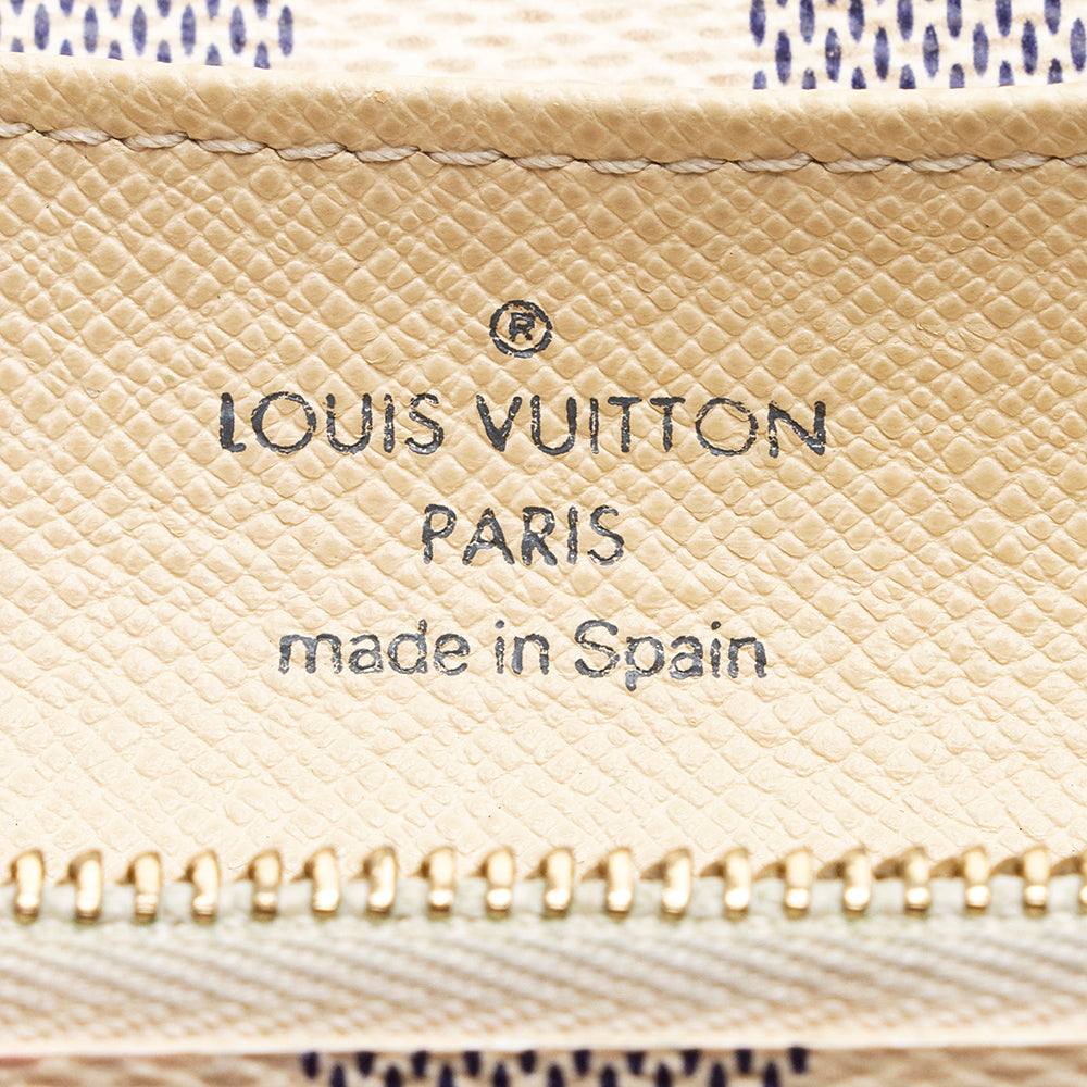 Louis Vuitton Damier Azur Emilie Wallet (SHF-21176)