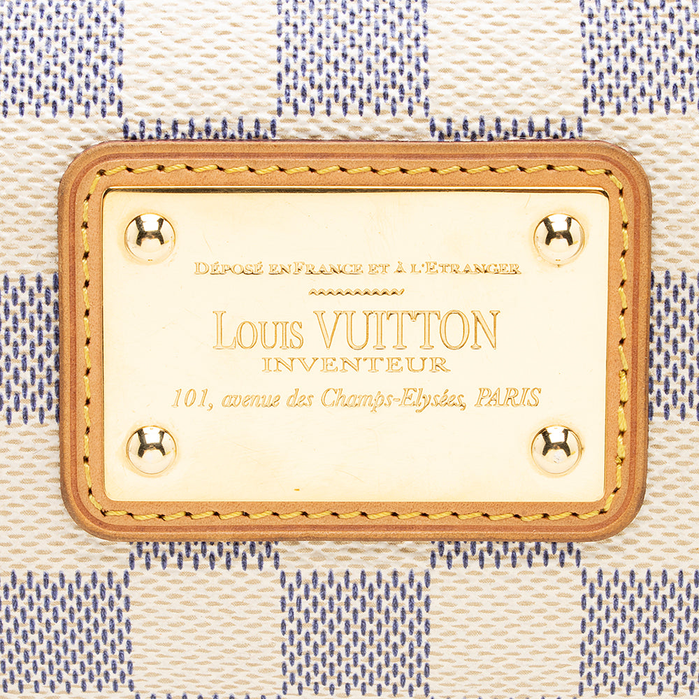Louis Vuitton Damier Azur Eva Clutch (SHF-19006)