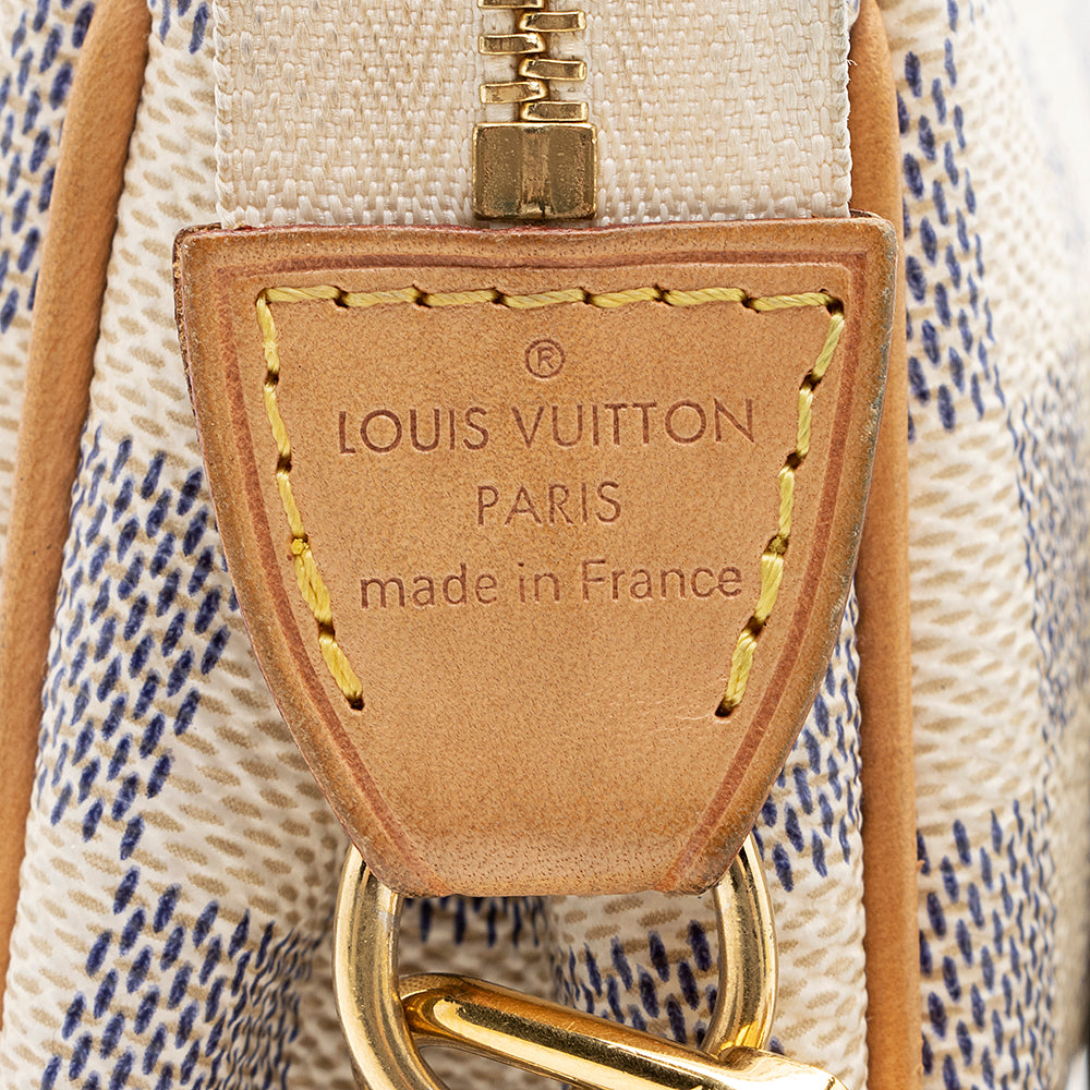 Louis Vuitton Damier Azur Eva Clutch (SHF-19006)