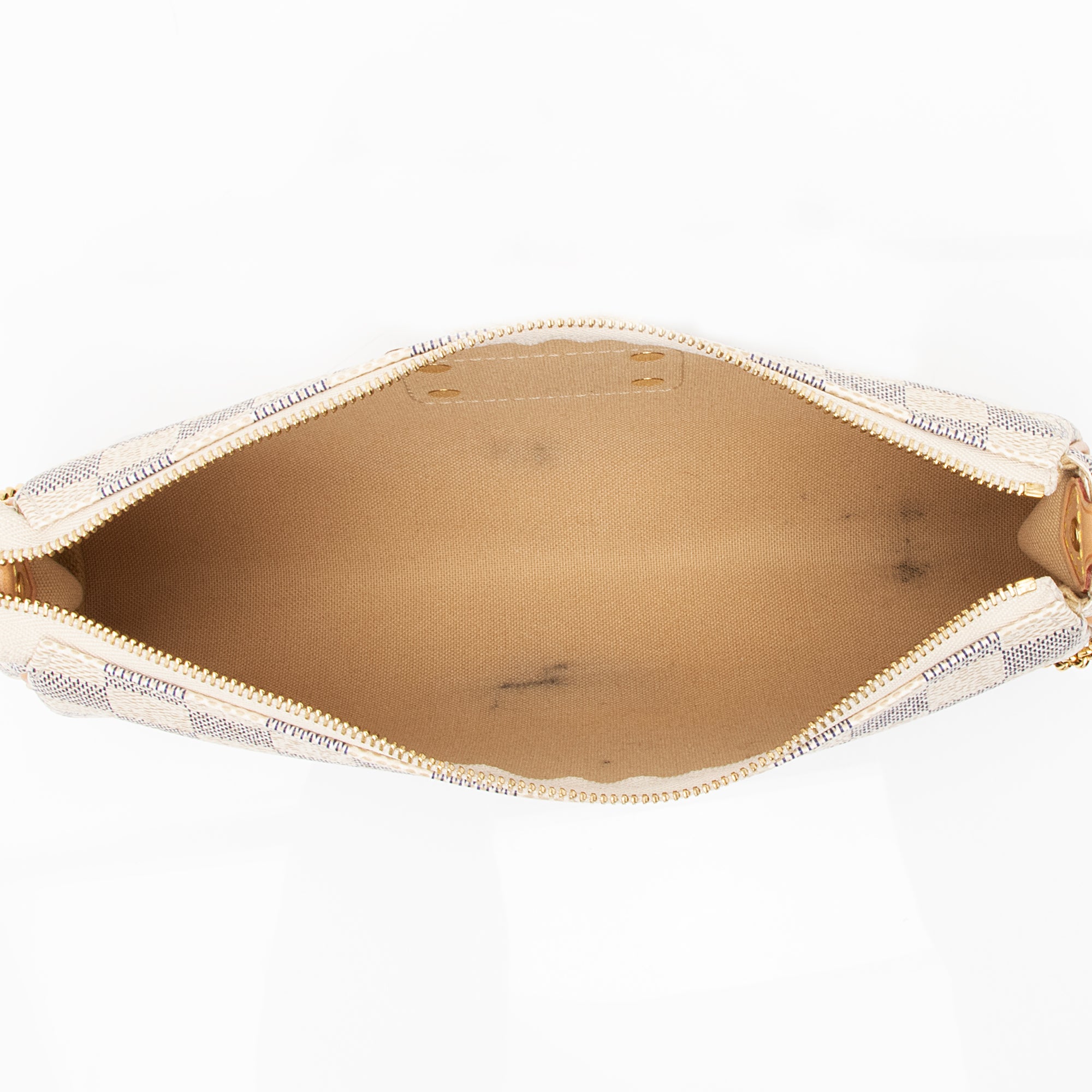 Louis Vuitton Damier Azur Eva Clutch (SHF-23904)