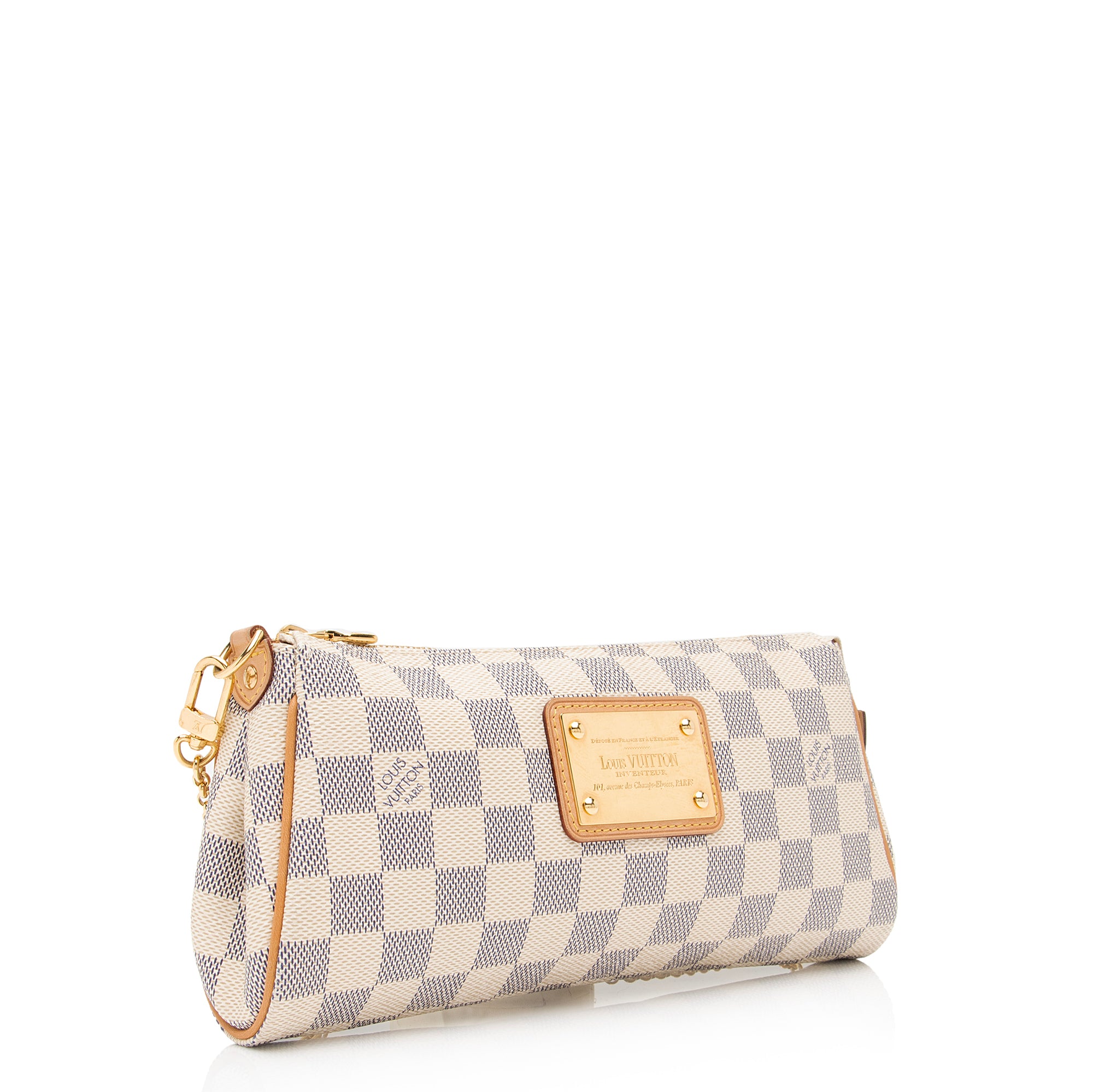 Louis Vuitton Damier Azur Eva Clutch (SHF-23904)