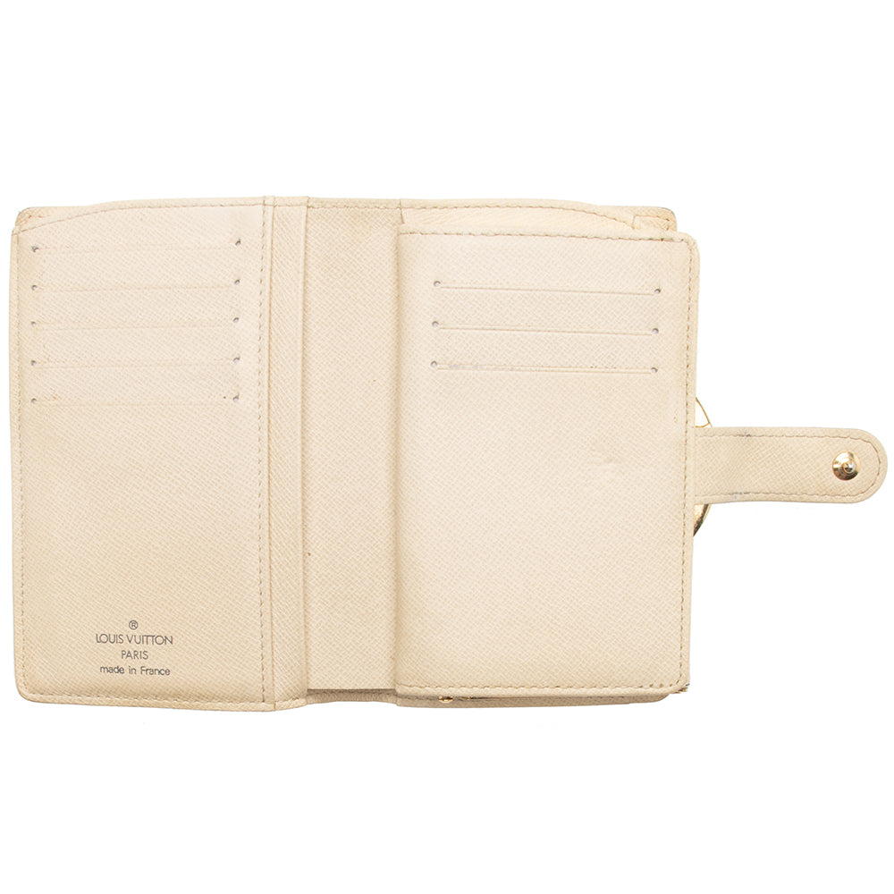 Louis Vuitton Damier Azur French Purse Wallet (SHF-17262)