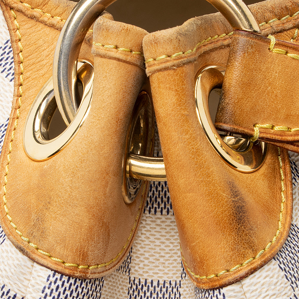 Louis Vuitton Damier Azur Galliera PM Shoulder Bag (SHF-21017)