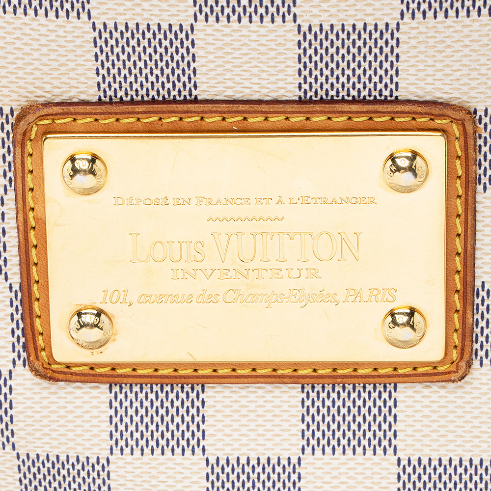 Louis Vuitton Damier Azur Galliera PM Shoulder Bag (SHF-21017)
