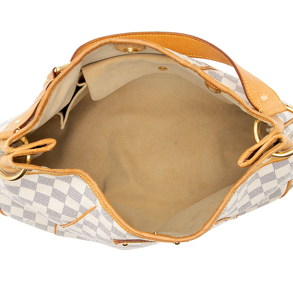 Louis Vuitton Damier Azur Galliera PM Shoulder Bag (SHF-21356)