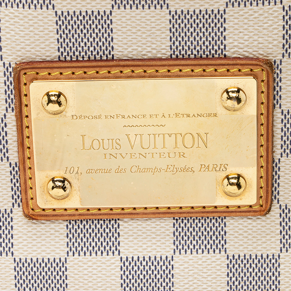 Louis Vuitton Damier Azur Galliera PM Shoulder Bag (SHF-21356)
