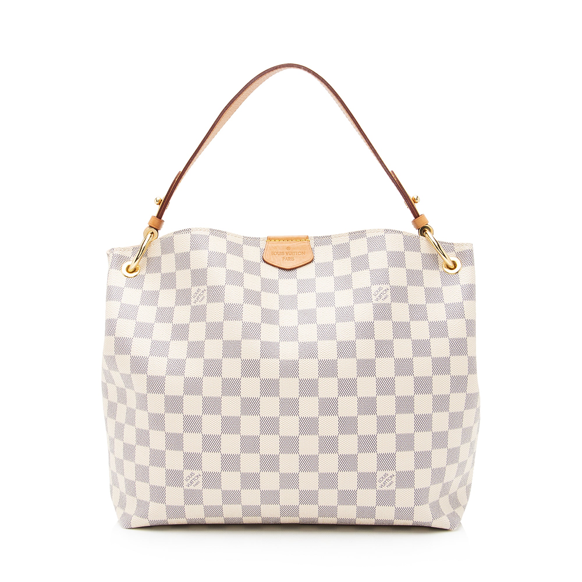 Louis Vuitton Damier Azur Graceful PM Hobo (SHF-ASTeO8)