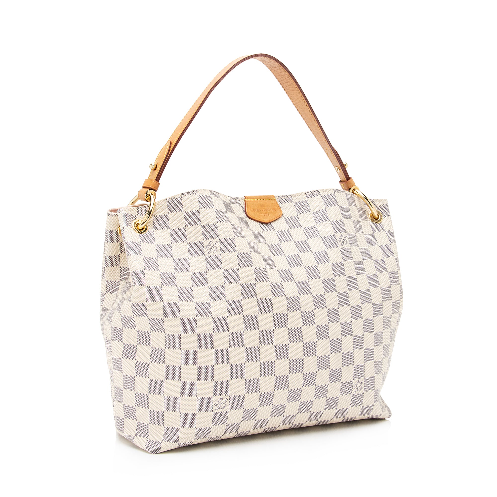 Louis Vuitton Damier Azur Graceful PM Hobo (SHF-ASTeO8)