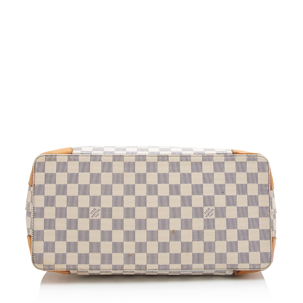 Louis Vuitton Damier Azur Hampstead MM Tote (SHF-21912)