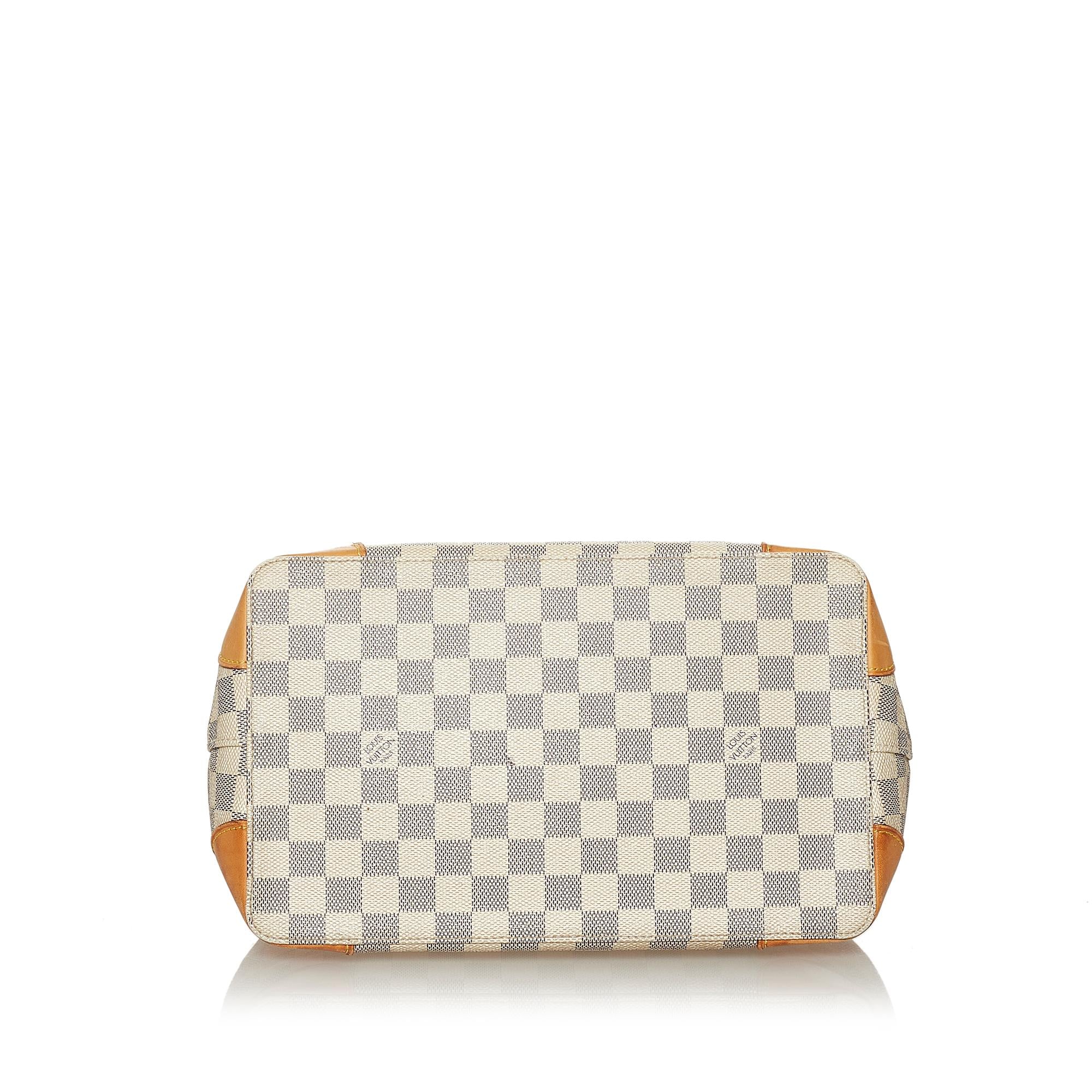 Louis Vuitton Damier Azur Hampstead MM (SHG-28538)
