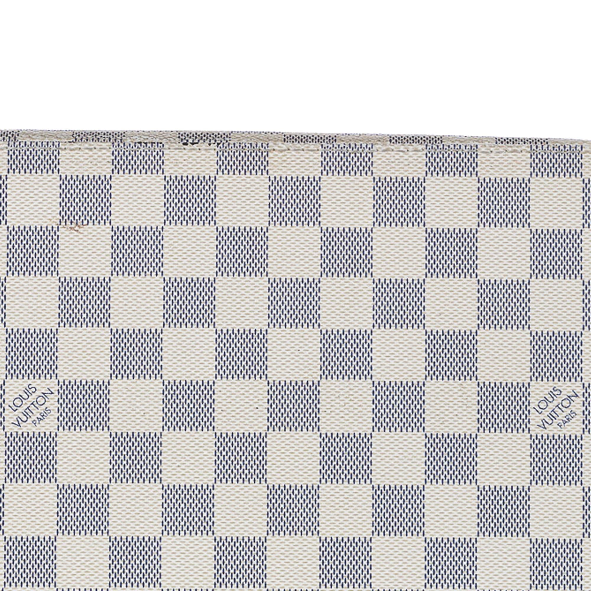 Louis Vuitton Damier Azur Hampstead MM (SHG-30098)