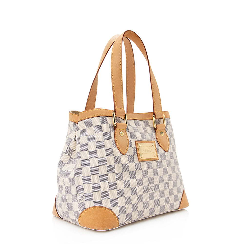 Louis Vuitton Damier Azur Hampstead PM Tote (SHF-20601)