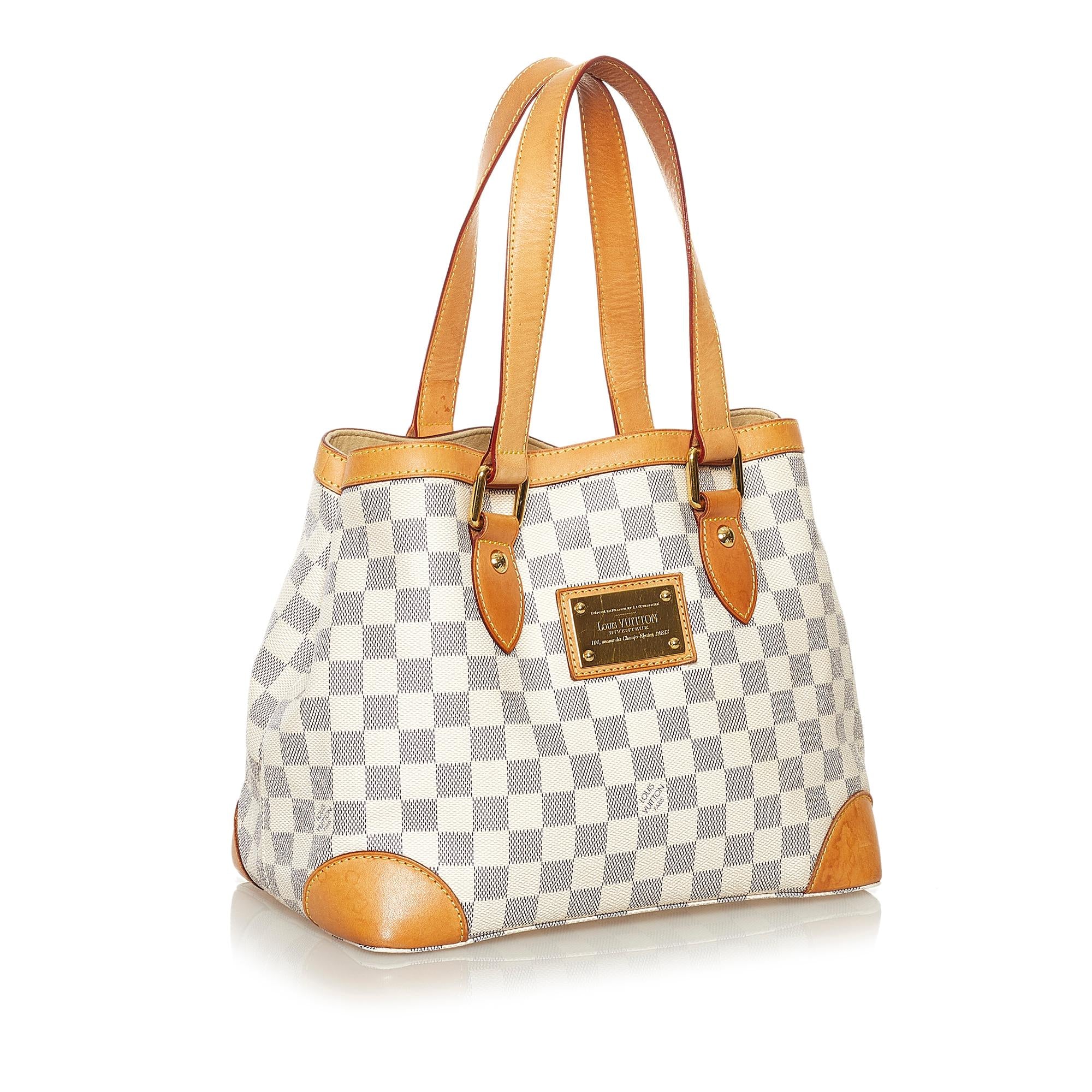 Louis Vuitton Damier Azur Hampstead PM (SHG-34560)