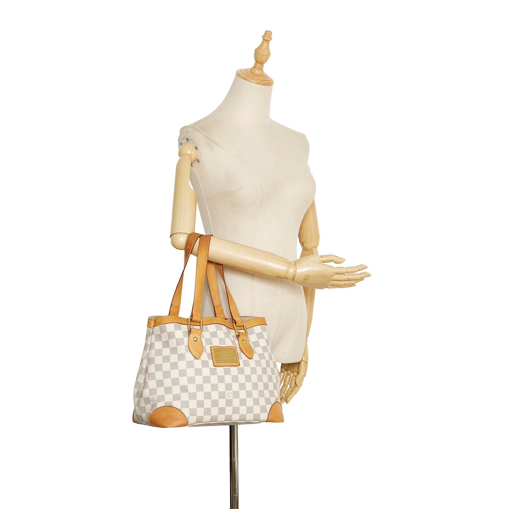 Louis Vuitton Damier Azur Hampstead PM (SHG-36511)