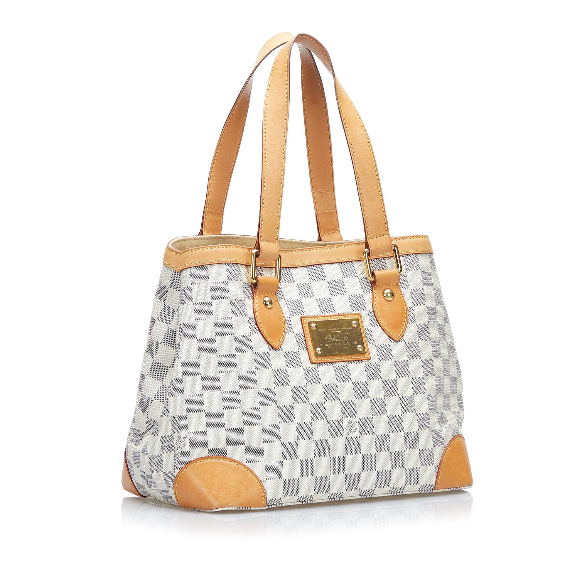 Louis Vuitton Damier Azur Hampstead PM (SHG-36618)