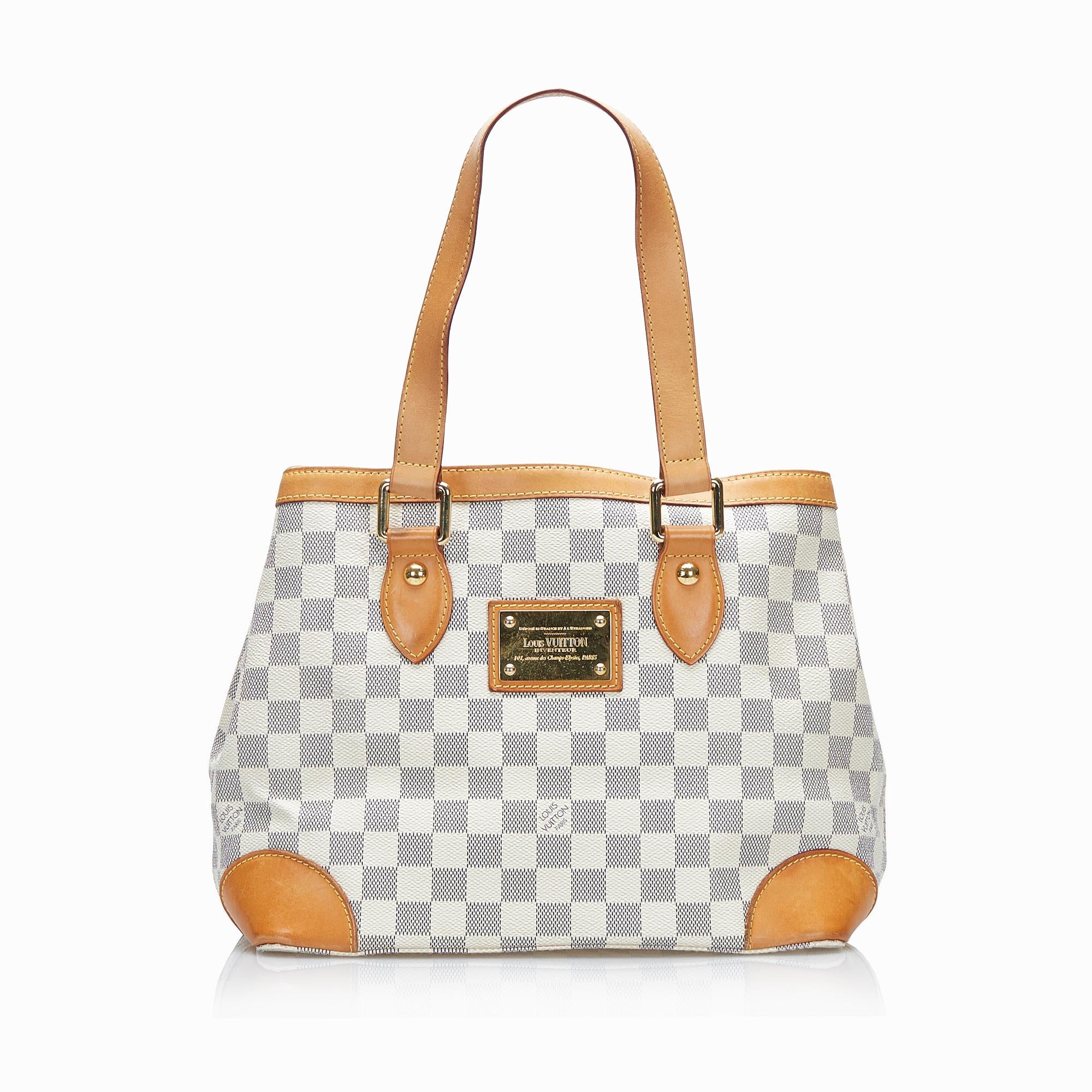 Louis Vuitton Damier Azur Hampstead PM (SHG-37862)