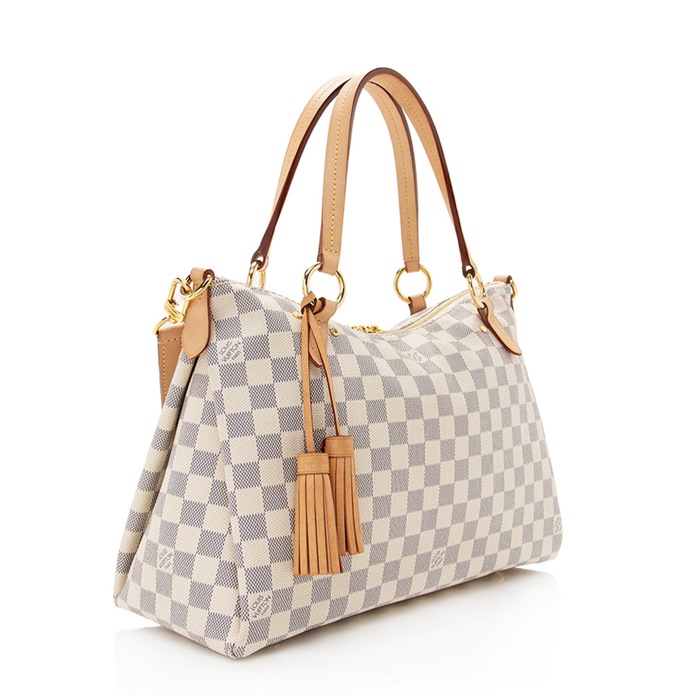 Louis Vuitton Damier Azur Lymington Tote (SHF-19073)