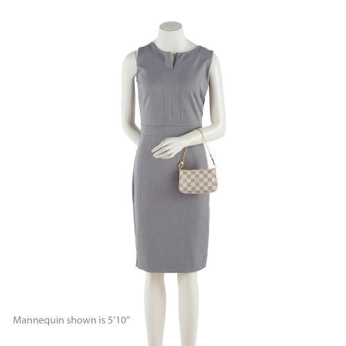 Louis Vuitton Damier Azur Mini Pochette Accessoires (SHF-16395)