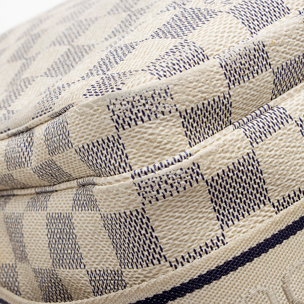 Louis Vuitton Damier Azur Naviglio Messenger Bag - FINAL SALE (SHF-14872)