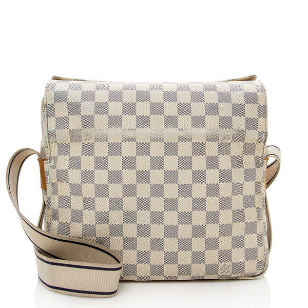 Louis Vuitton N51189 Naviglio Damier Azur Messenger Bag - The Attic Place