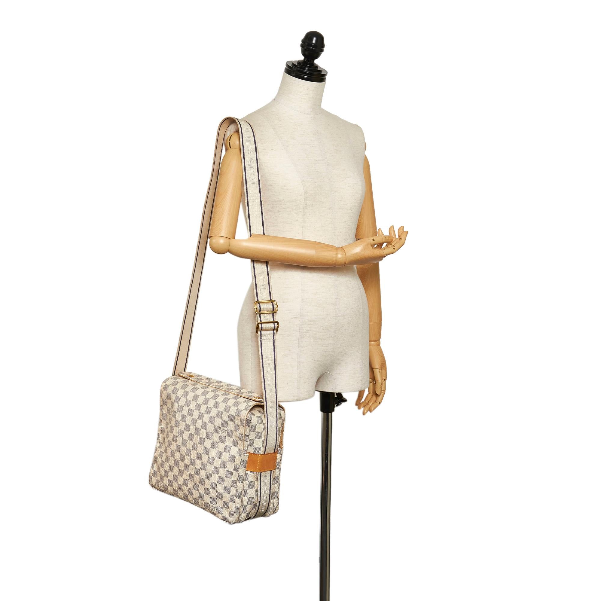 Louis Vuitton Damier Azur Naviglio (SHG-32600)