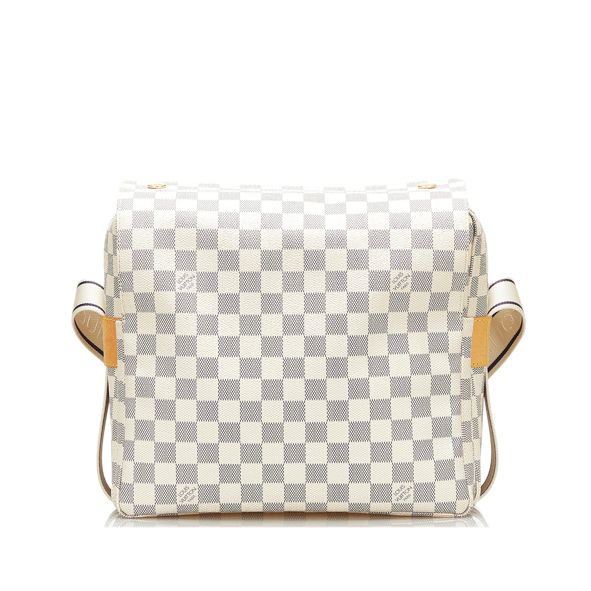 Louis Vuitton Damier Azur Naviglio (SHG-37675)