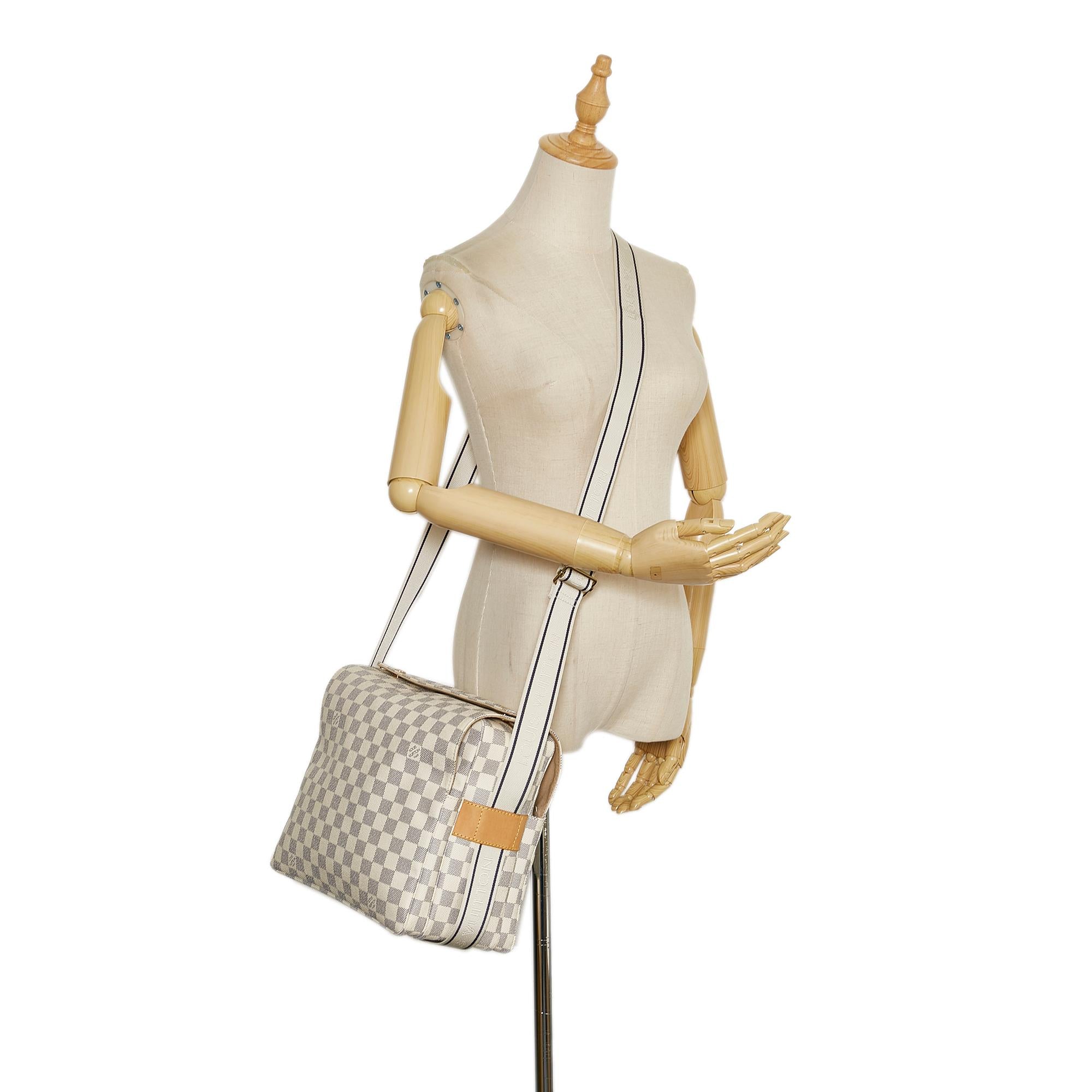 Louis Vuitton Damier Azur Naviglio (SHG-37675)