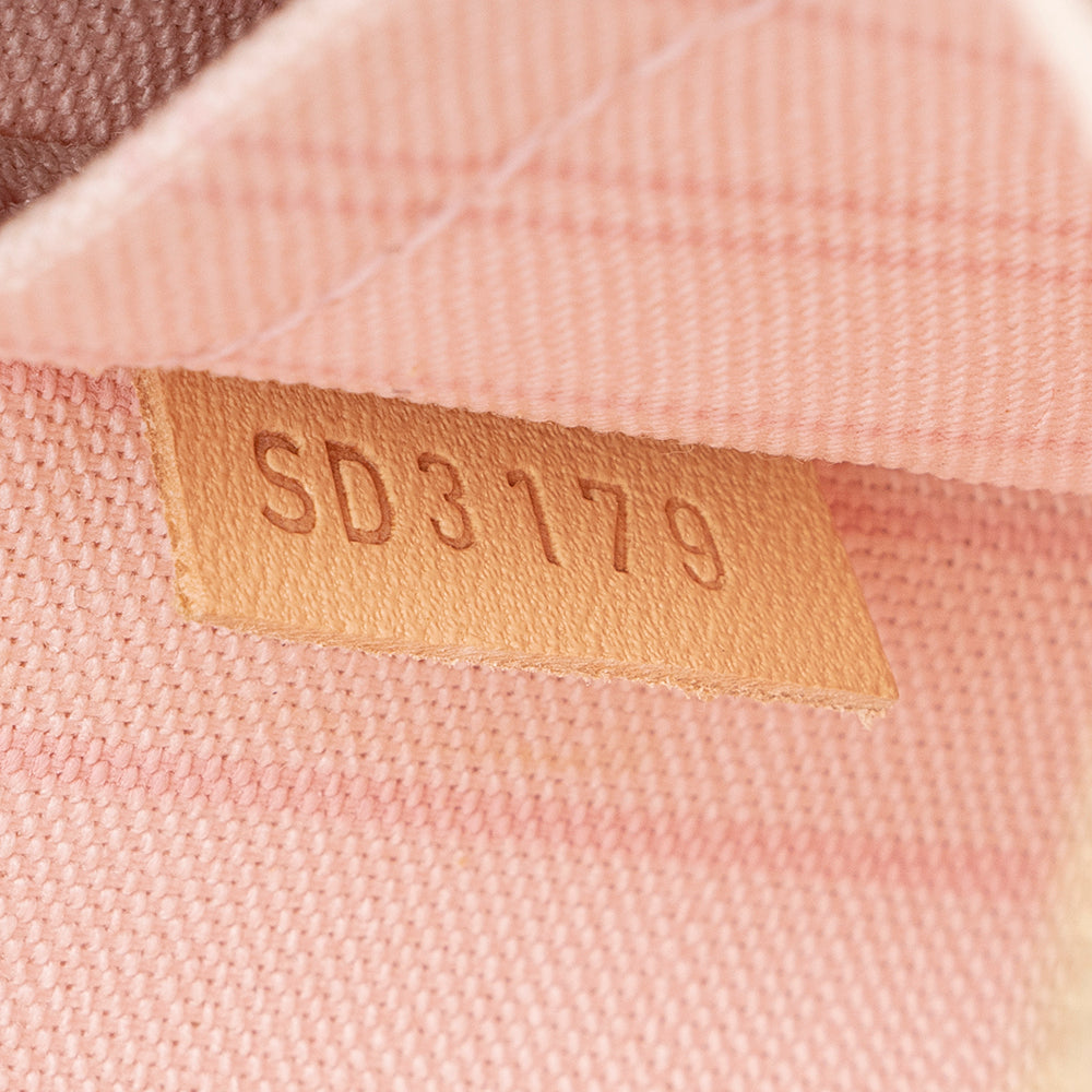 Louis Vuitton Damier Azur Neverfull MM Pochette (SHF-20736)