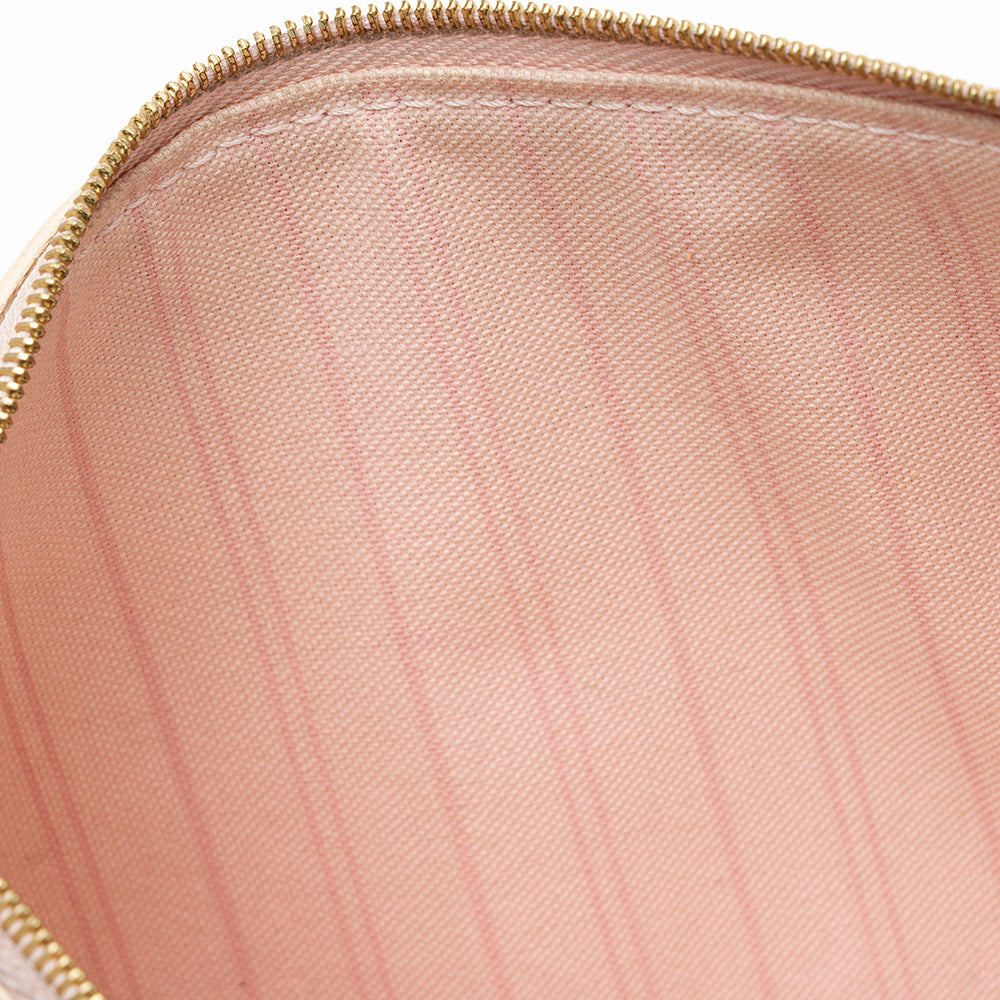 Louis Vuitton Damier Azur Neverfull MM Pochette (SHF-20736)