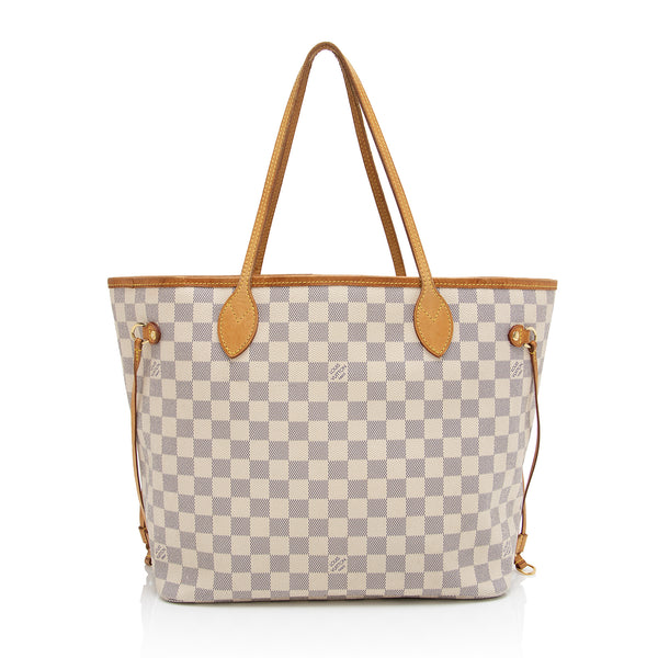 Louis Vuitton Damier Azur Neverfull MM Tote (SHF-UaNXaa) – LuxeDH