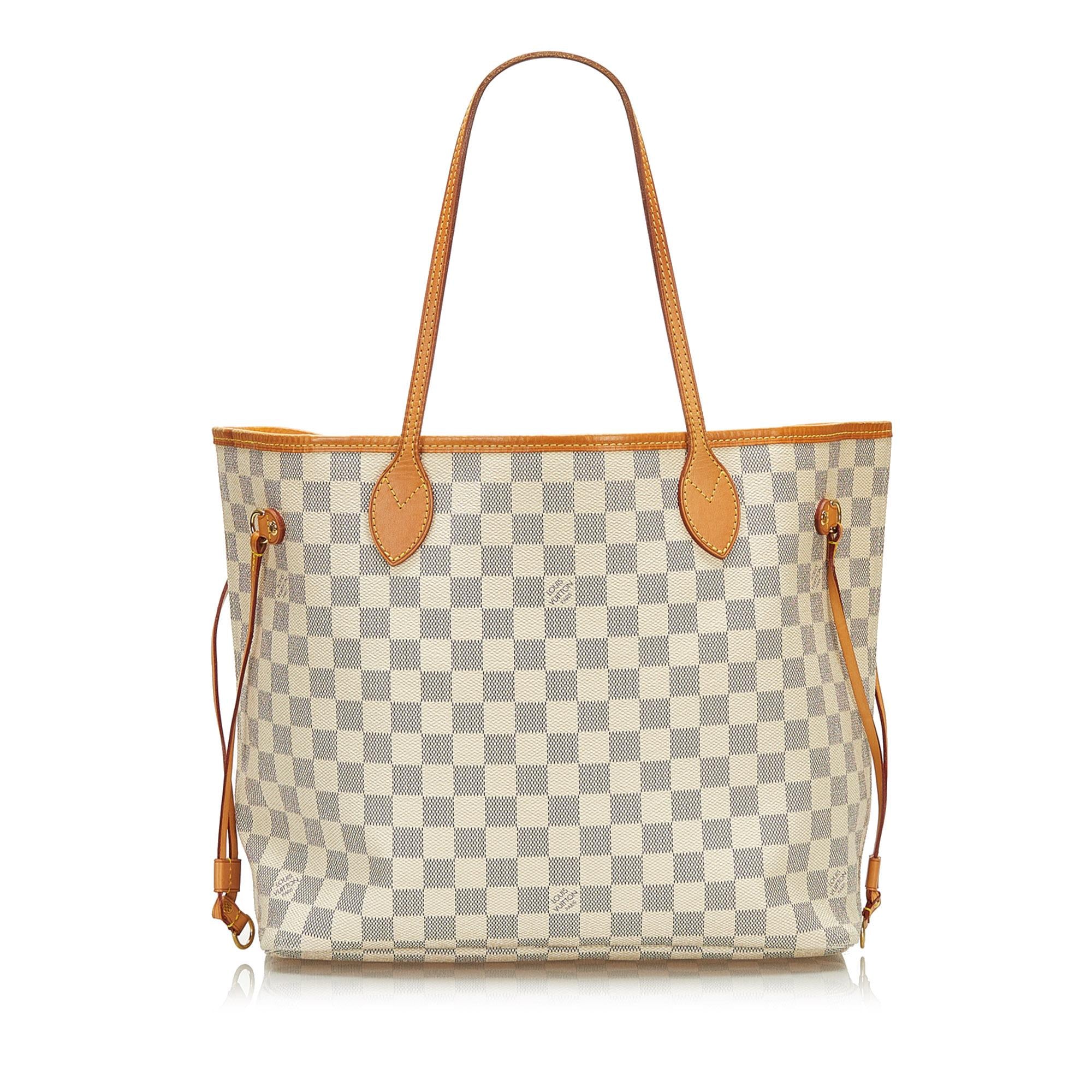 Louis Vuitton Damier Azur Neverfull MM (SHG-37160)