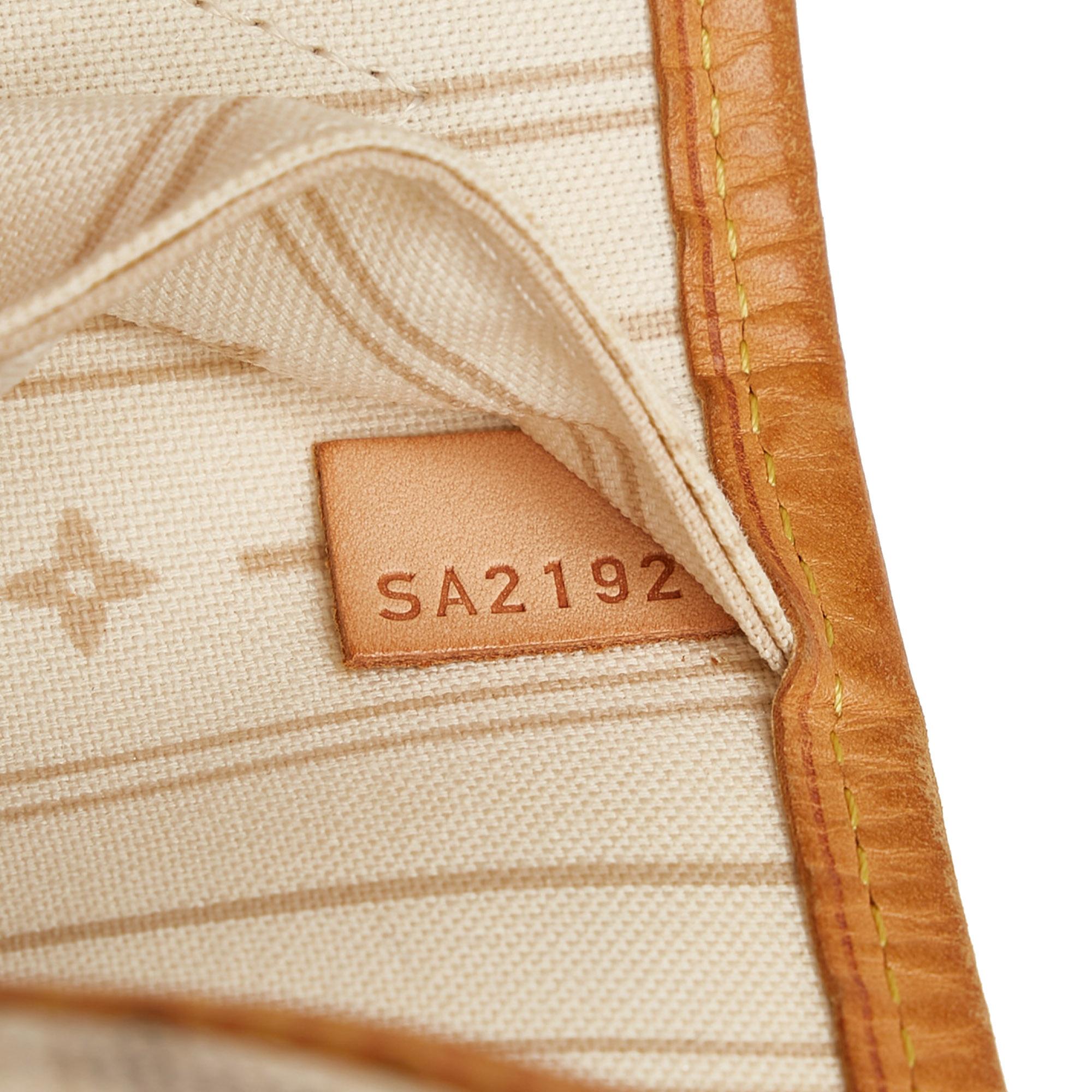 Louis Vuitton Damier Azur Neverfull MM (SHG-37160)