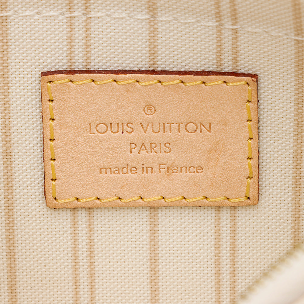 Louis Vuitton Damier Azur Neverfull PM Pochette (SHF-19112)