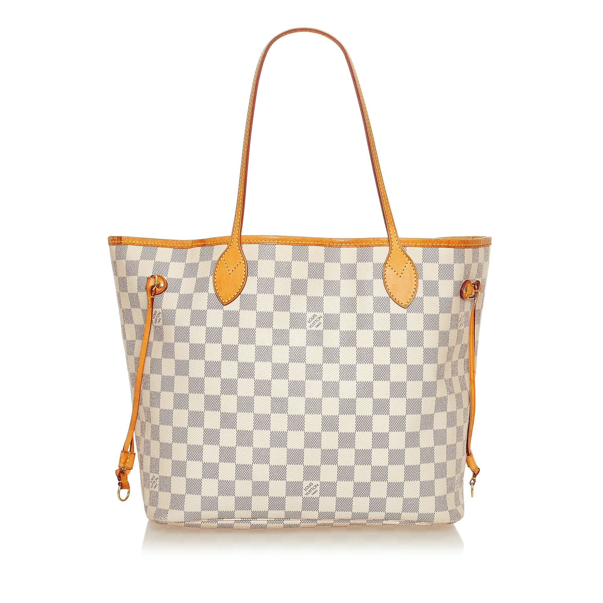 Louis Vuitton Damier Azur Neverfull PM (SHG-27166)