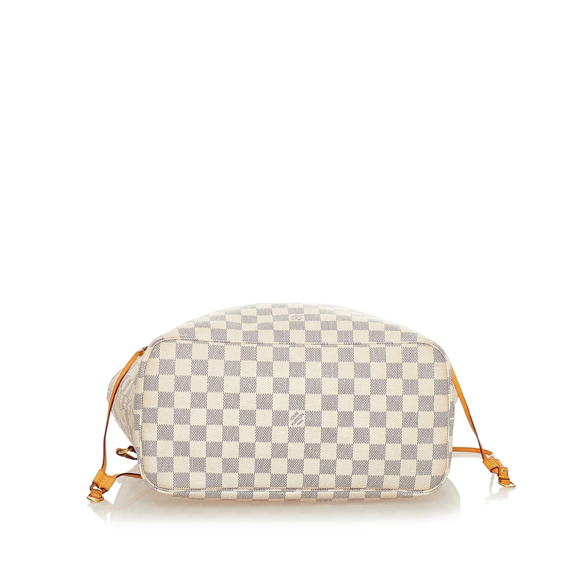 Louis Vuitton Damier Azur Neverfull PM (SHG-27166)