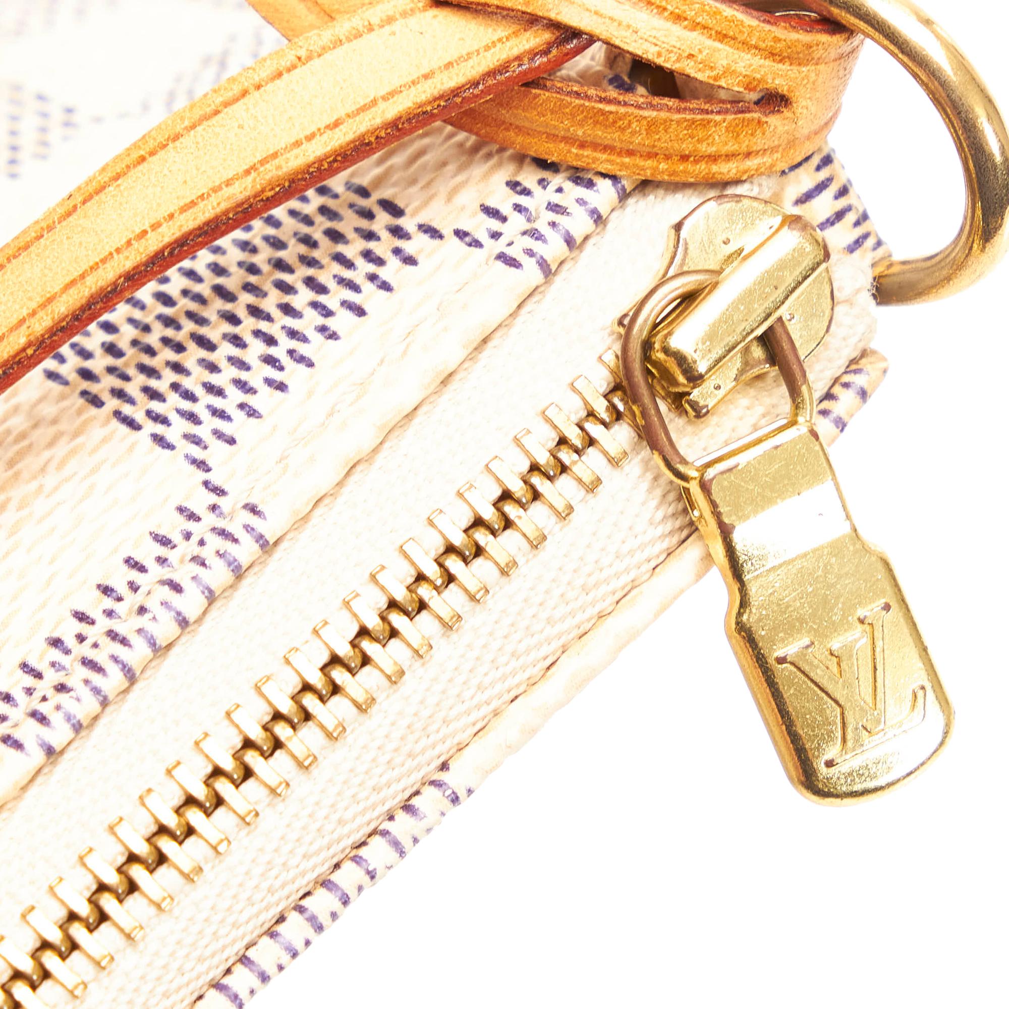 Louis Vuitton Damier Azur Pochette Accessoires (SHG-33721)