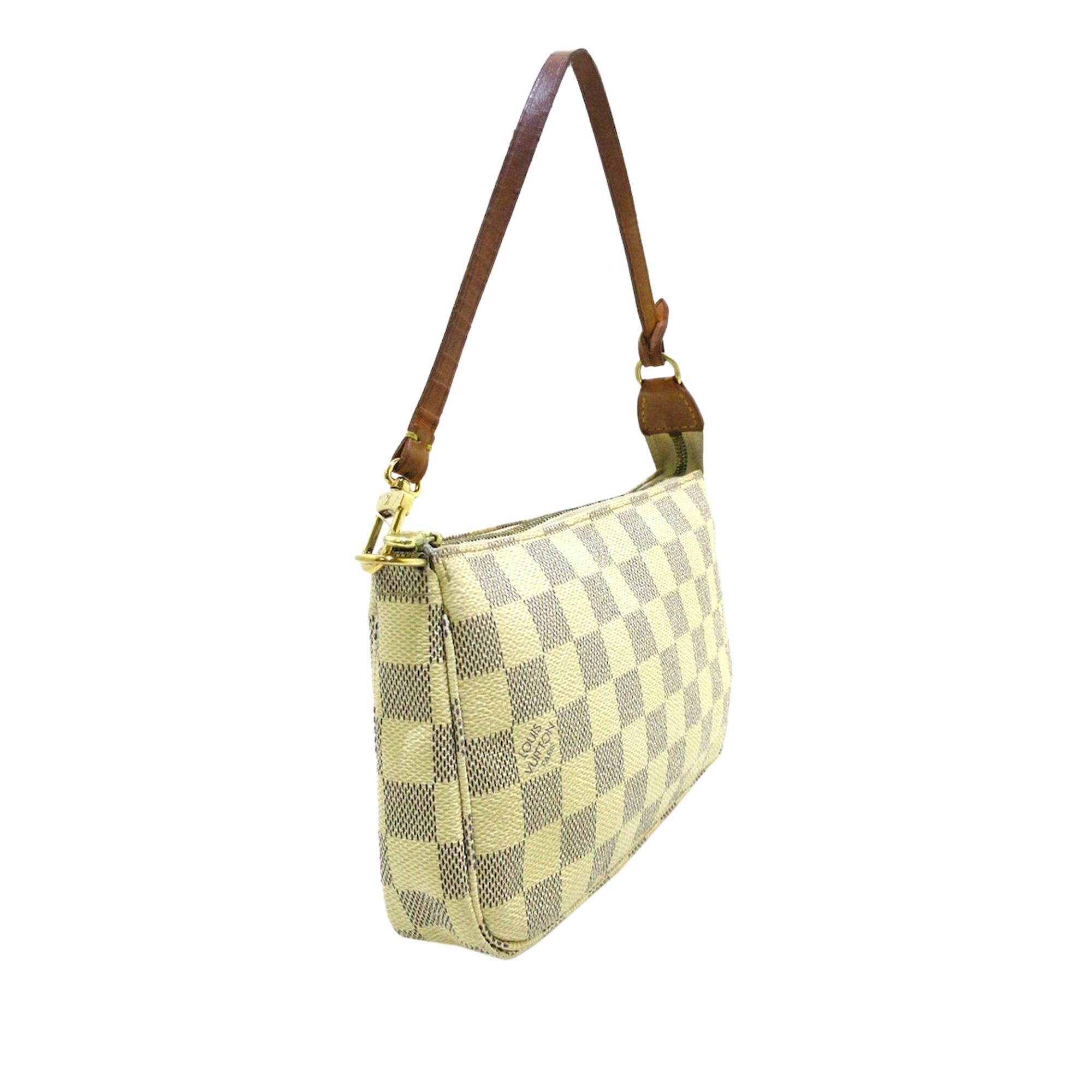 Louis Vuitton Damier Azur Pochette Accessoires (SHG-34696)