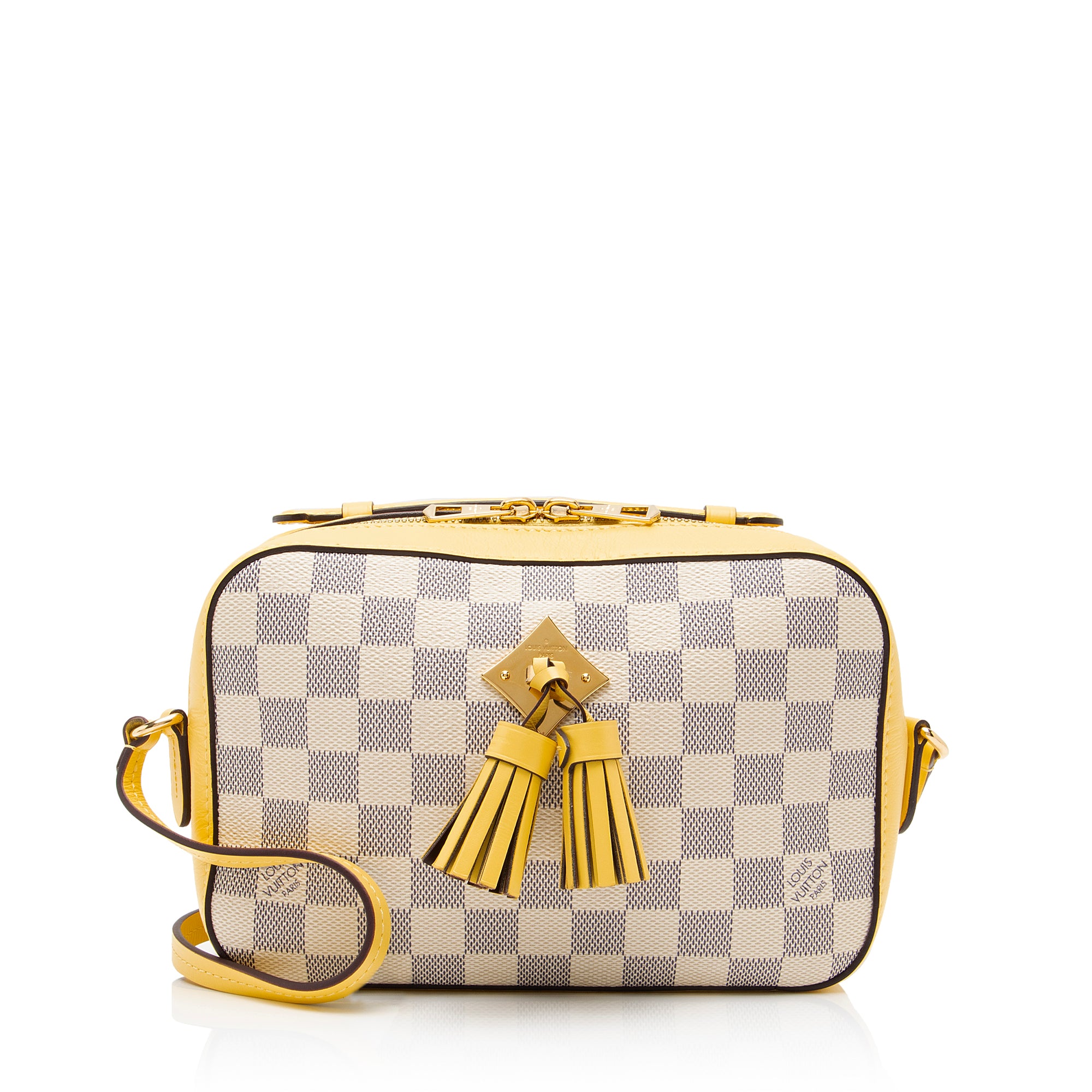 Louis Vuitton Damier Azur Saintonge Shoulder Bag (SHF-23906)