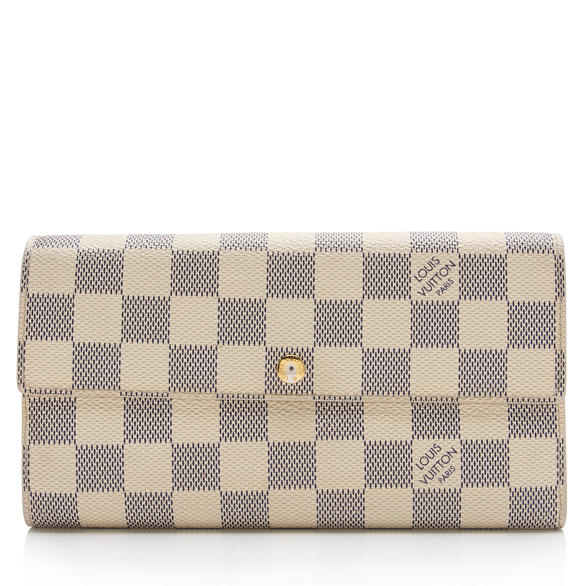Louis Vuitton Damier Azur Sarah Wallet (SHF-23551)