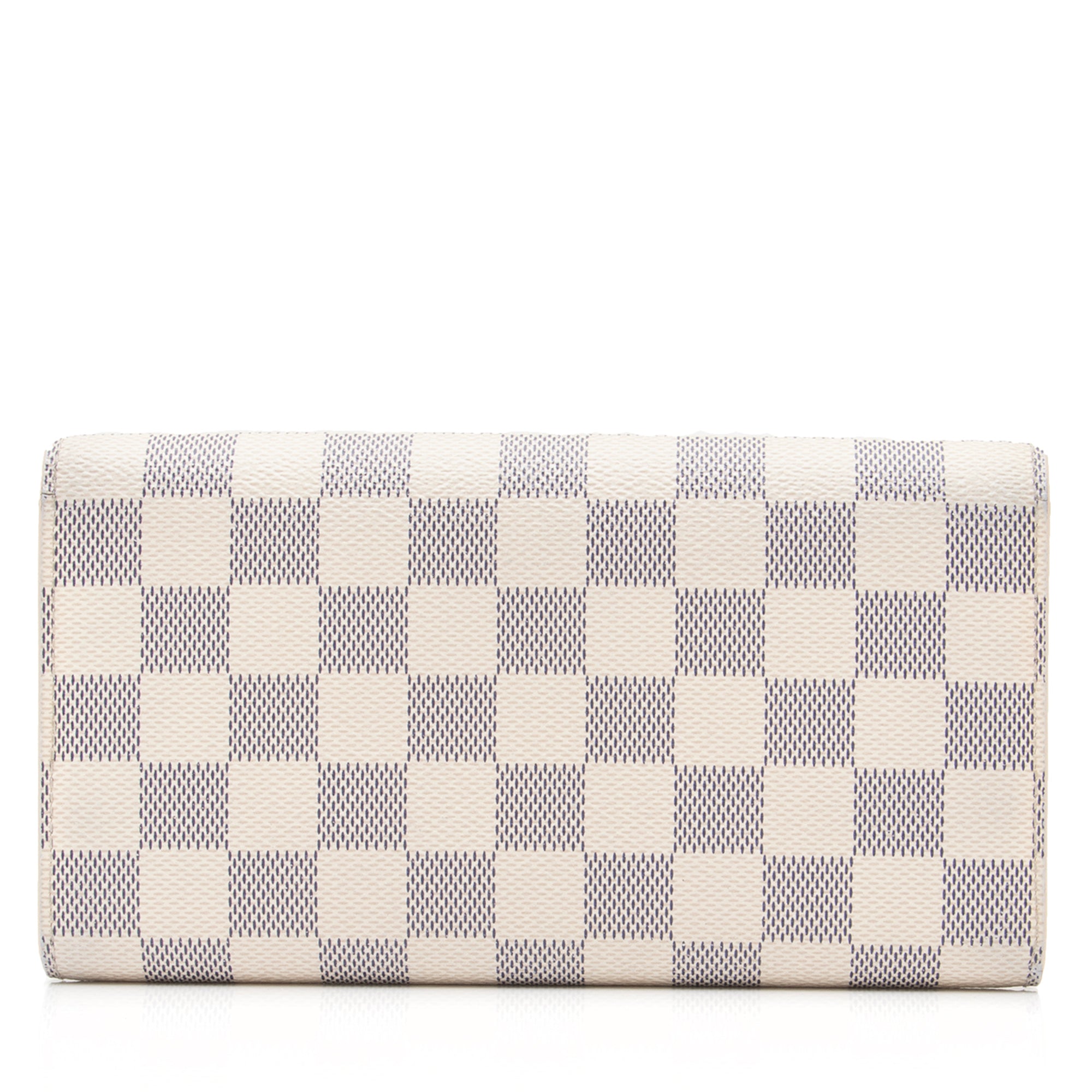 Louis Vuitton Damier Azur Sarah Wallet (SHF-xJetyM)