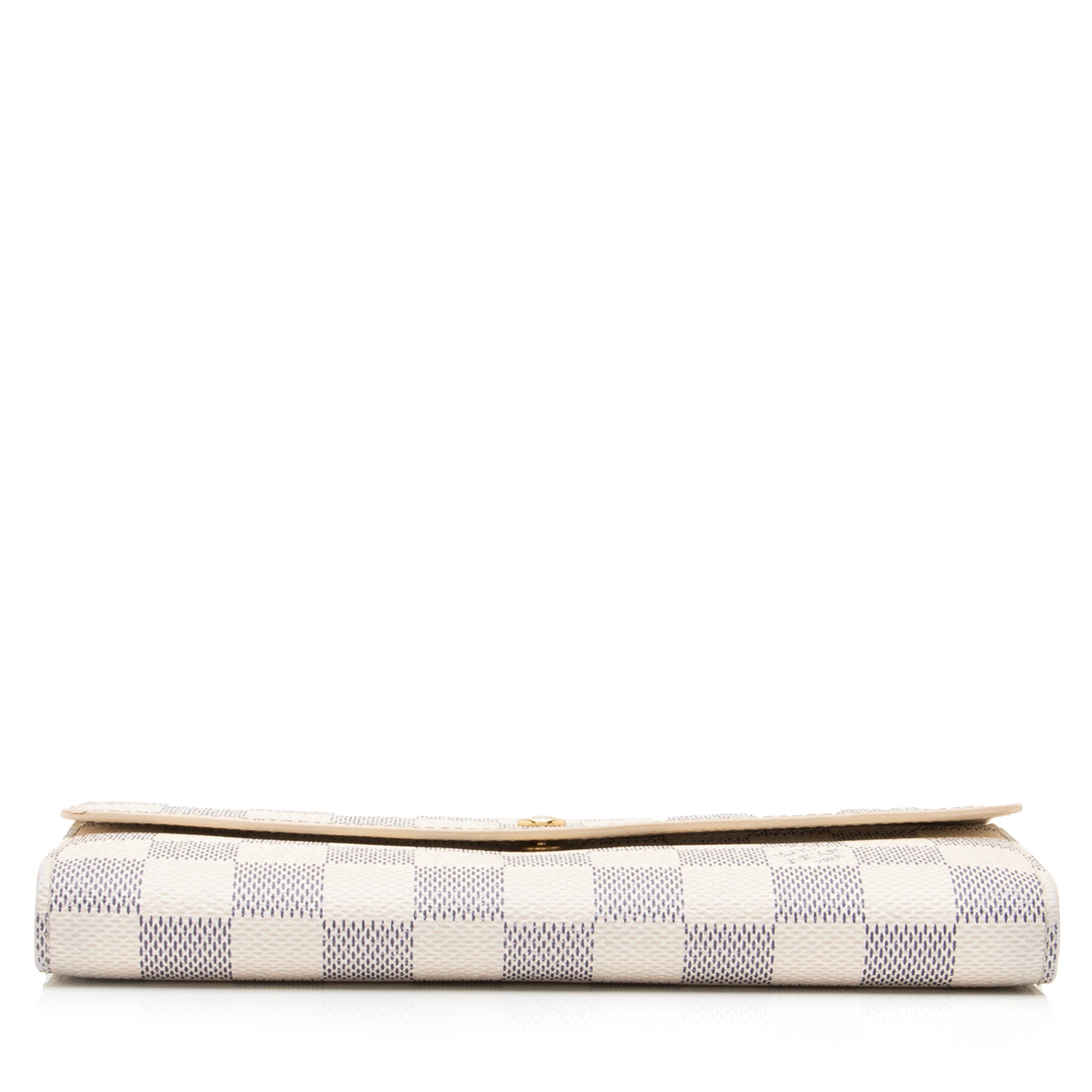 Louis Vuitton Damier Azur Sarah Wallet (SHF-xJetyM)