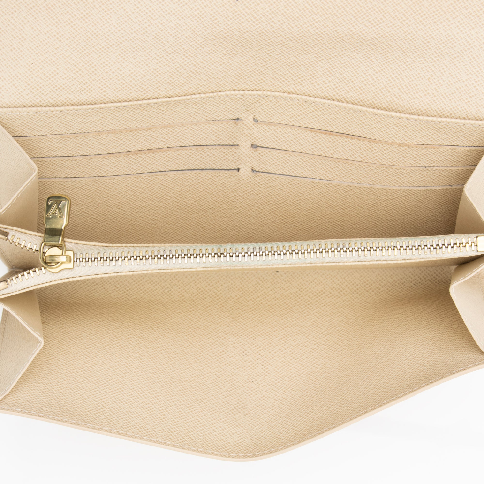 Louis Vuitton Damier Azur Sarah Wallet (SHF-xJetyM)