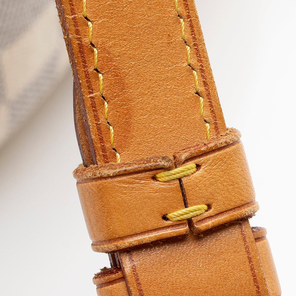 Louis Vuitton Damier Azur Siracusa MM Shoulder Bag (SHF-21272)