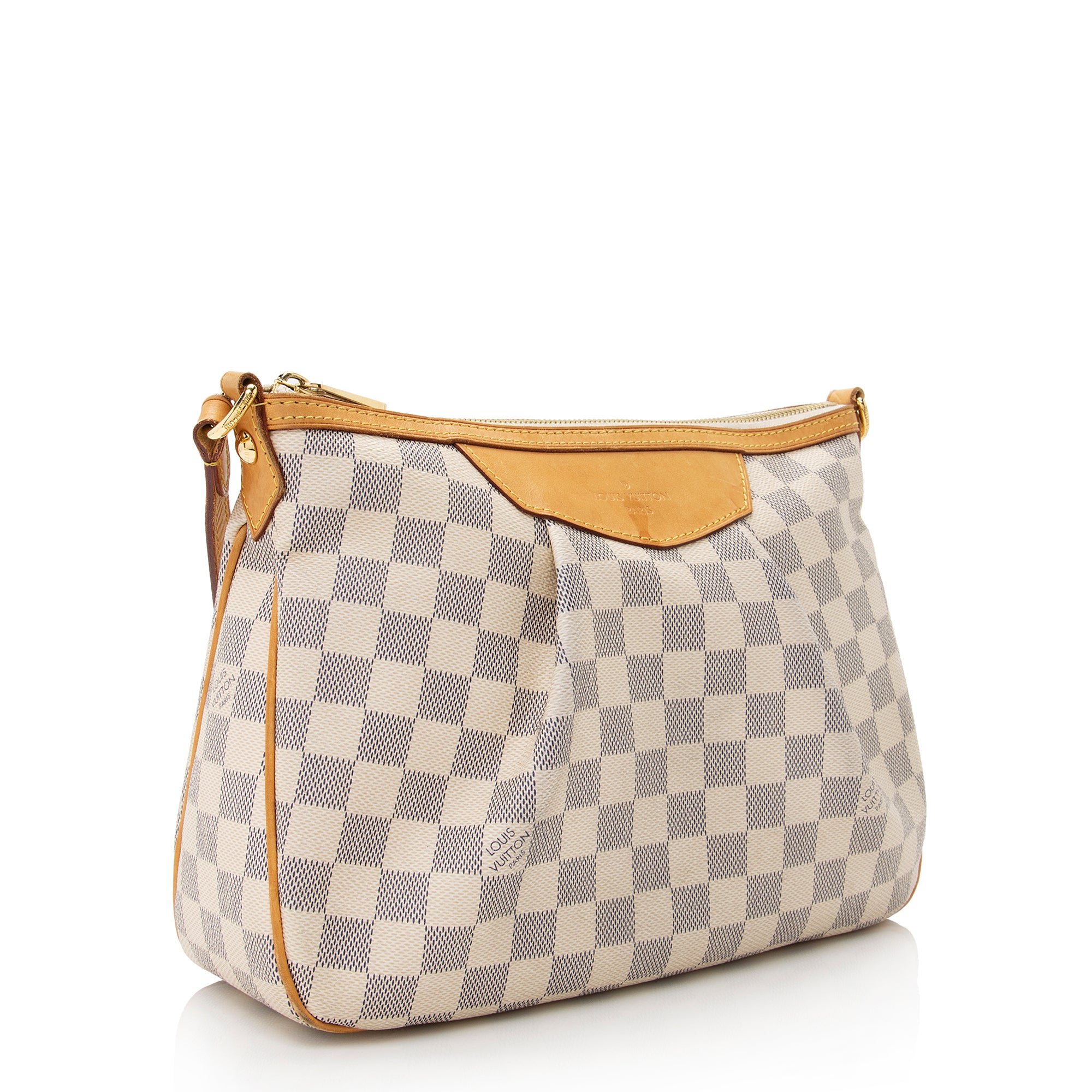 Louis Vuitton Damier Azur Siracusa PM Shoulder Bag (SHF-22193)