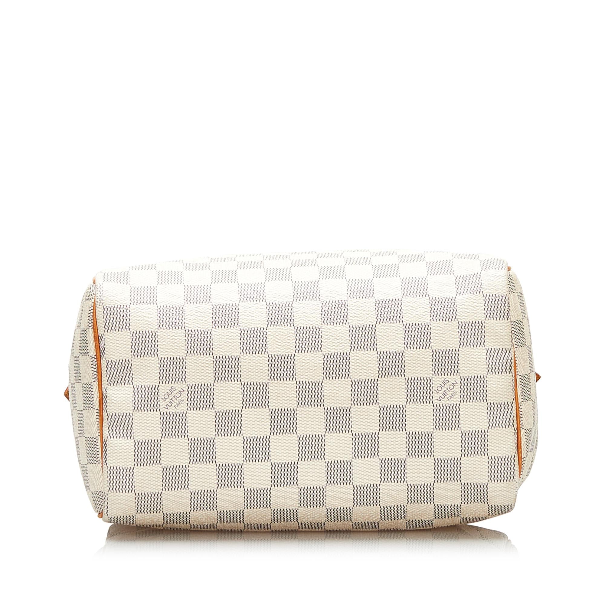 Louis Vuitton Damier Azur Speedy 25 (SHG-35879)