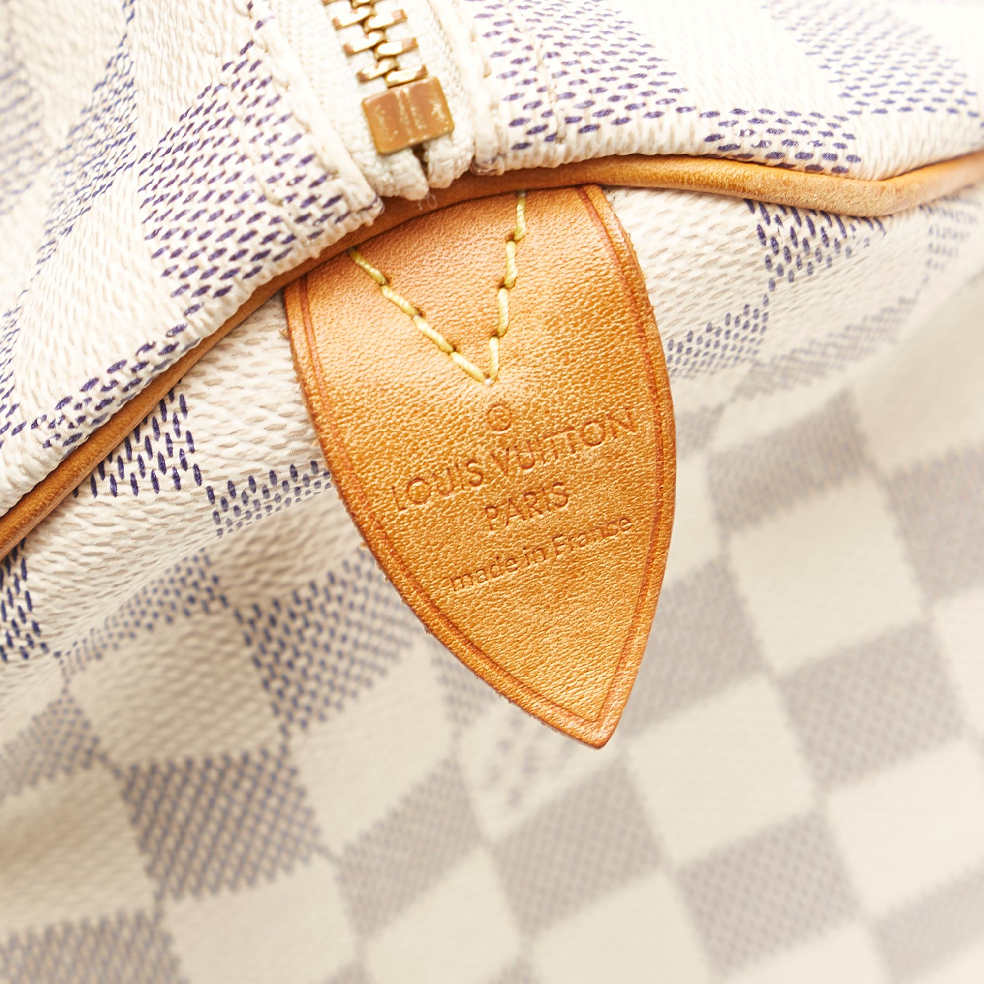 Louis Vuitton Damier Azur Speedy 25 (SHG-35879)