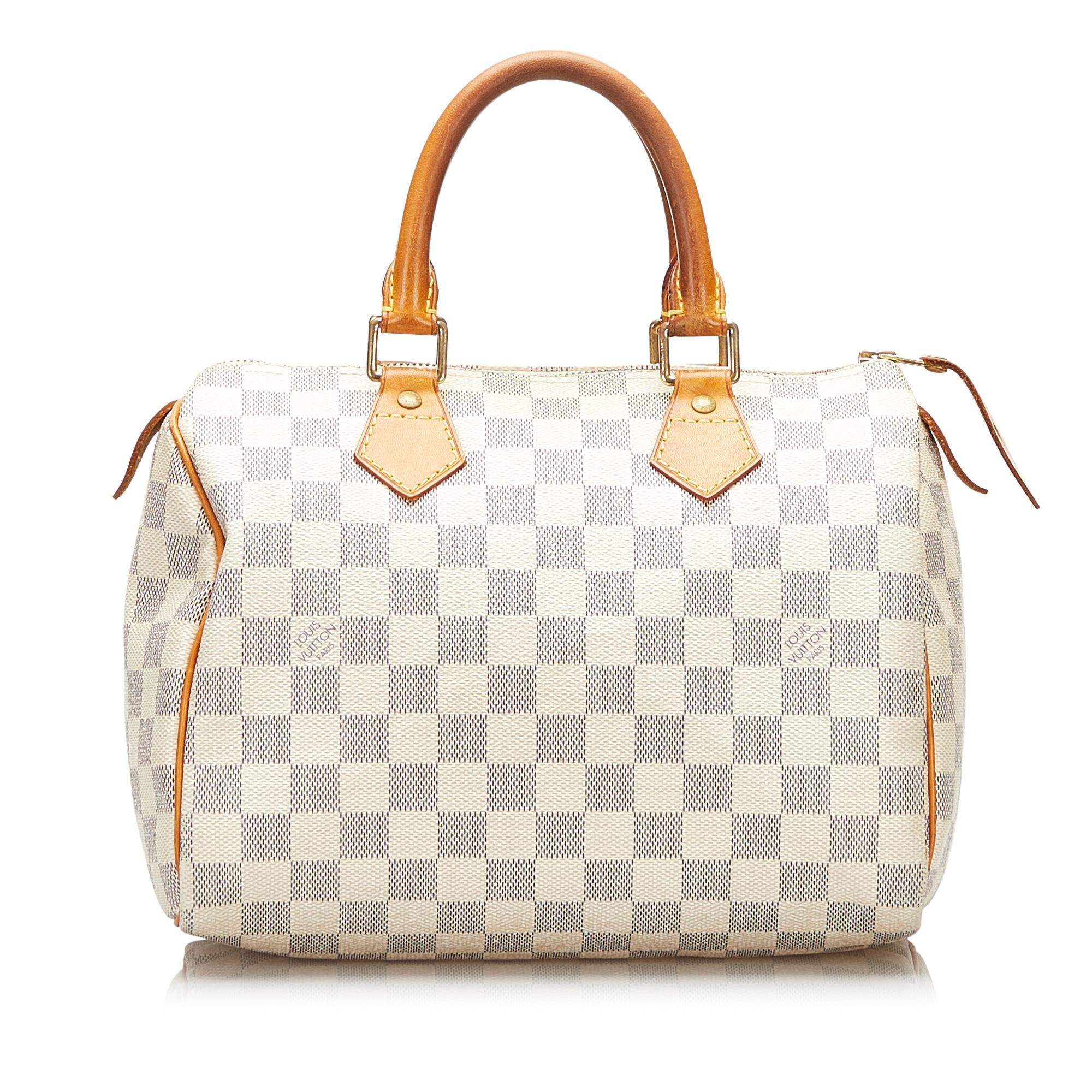 Louis Vuitton Damier Azur Speedy 25 (SHG-35879)